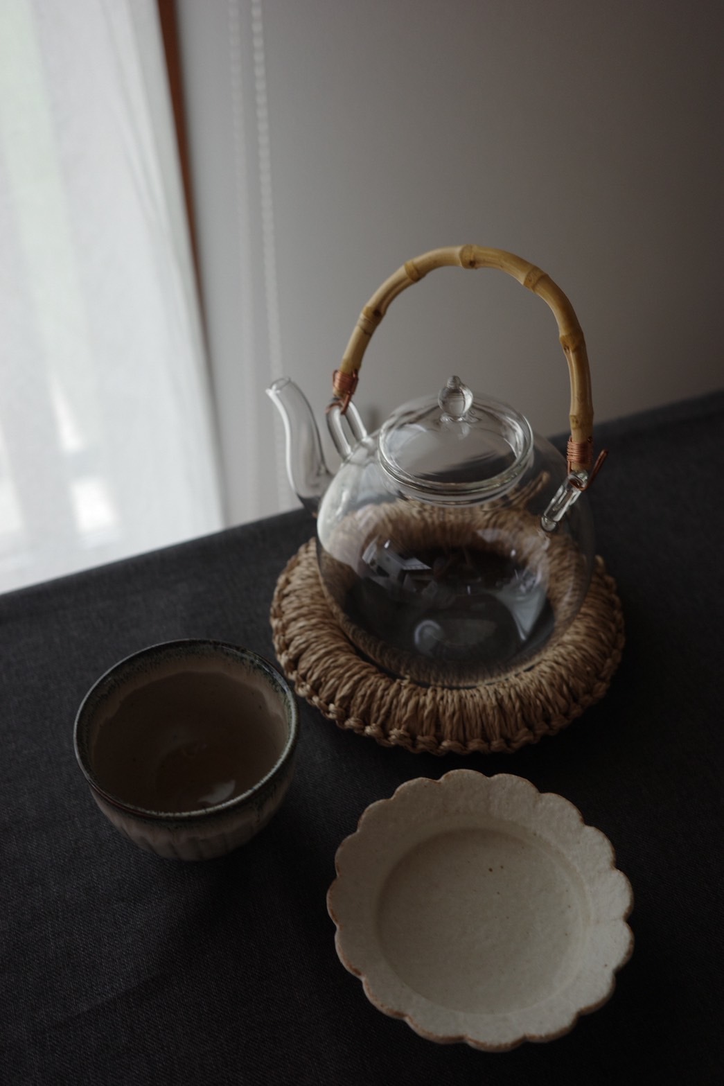 唐草茶碗